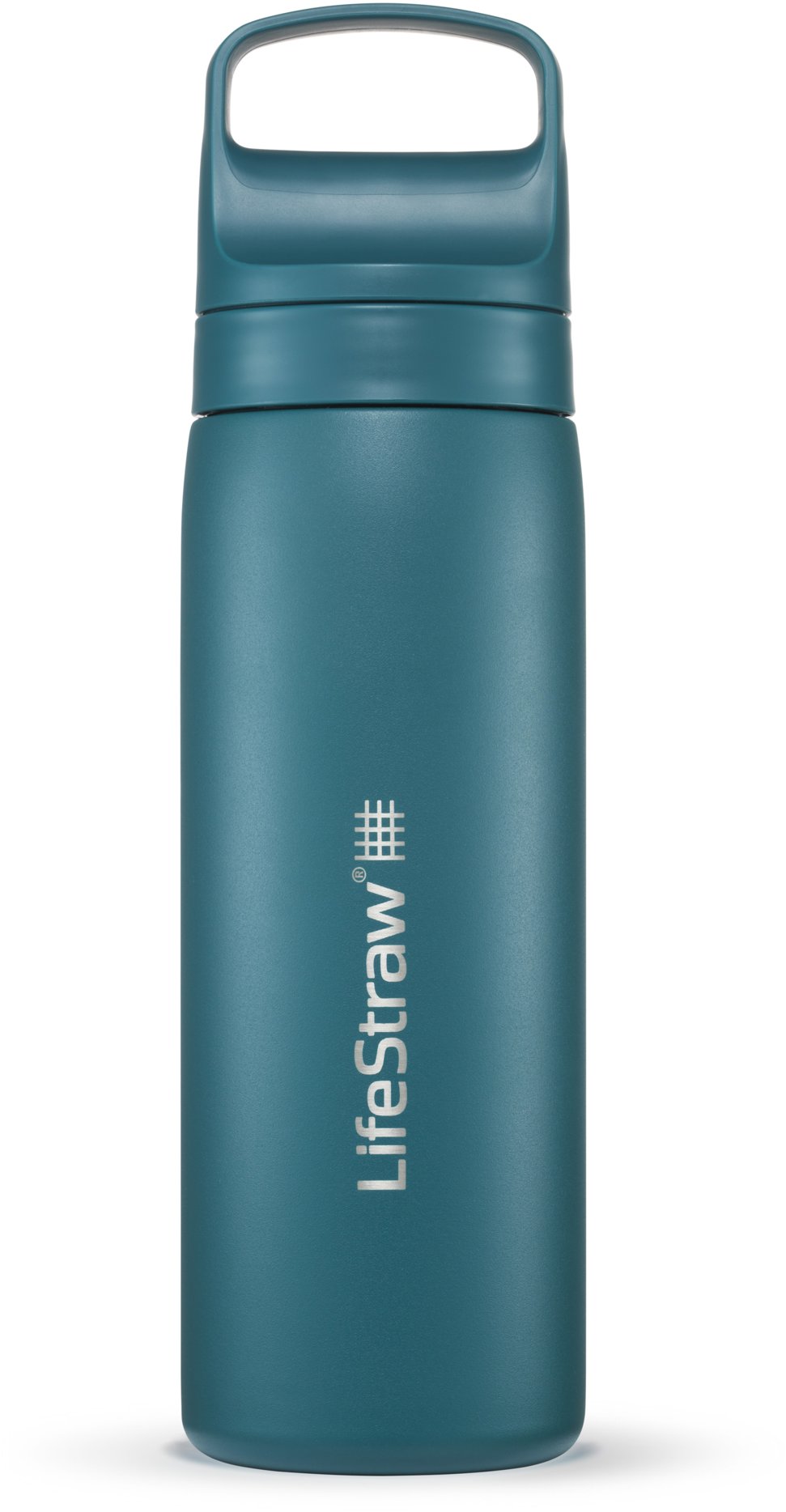 LifeStraw Go 2.0 nehrdzavejúca filtračná fľaša na vodu, 18 oz, lagúnová tyrkysová