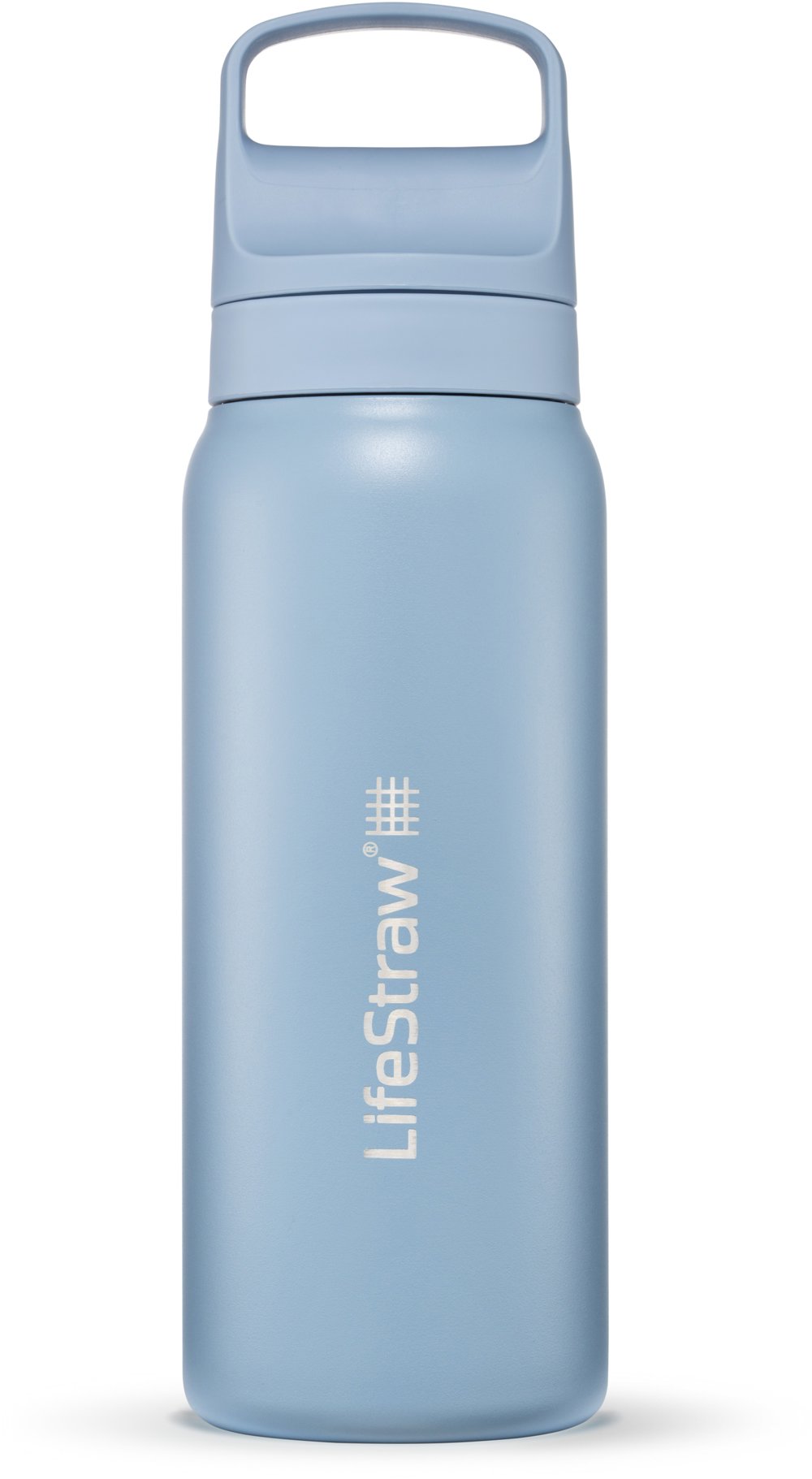 LifeStraw Go 2.0 nehrdzavejúca filtračná fľaša na vodu, 24 oz, islandská modrá