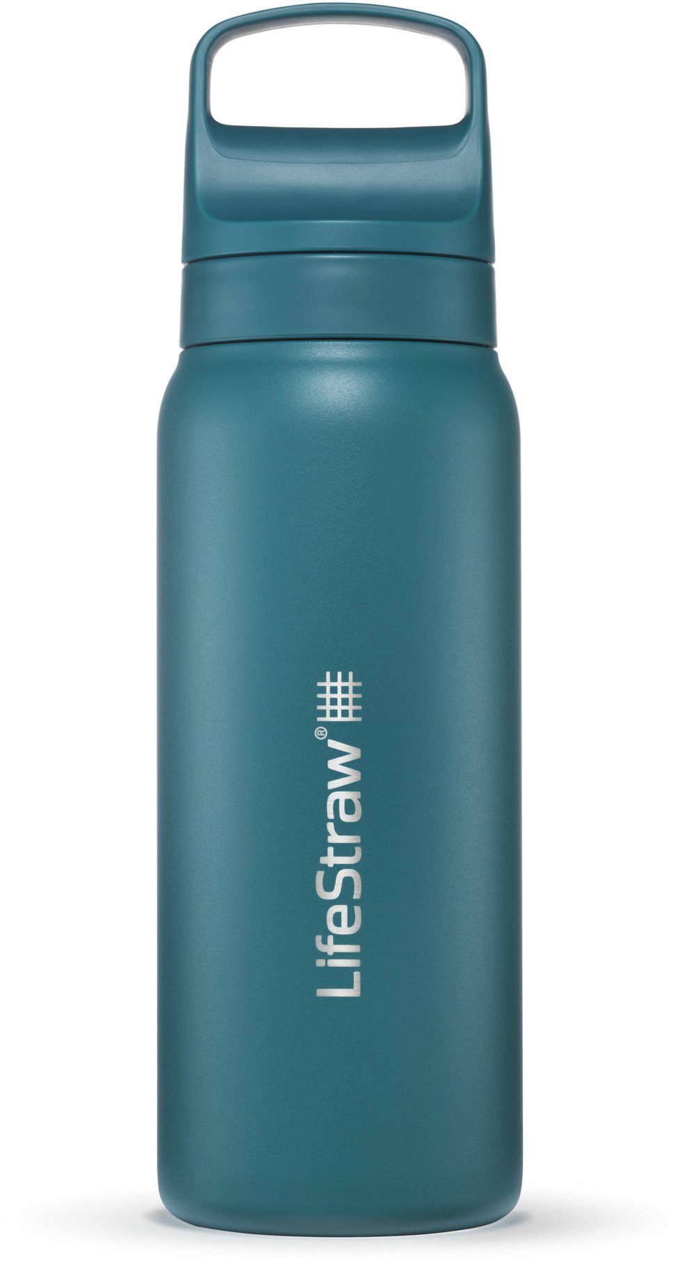 LifeStraw Go 2.0 antikorová filtračná fľaša na vodu, 24 oz, lagúnová tyrkysová