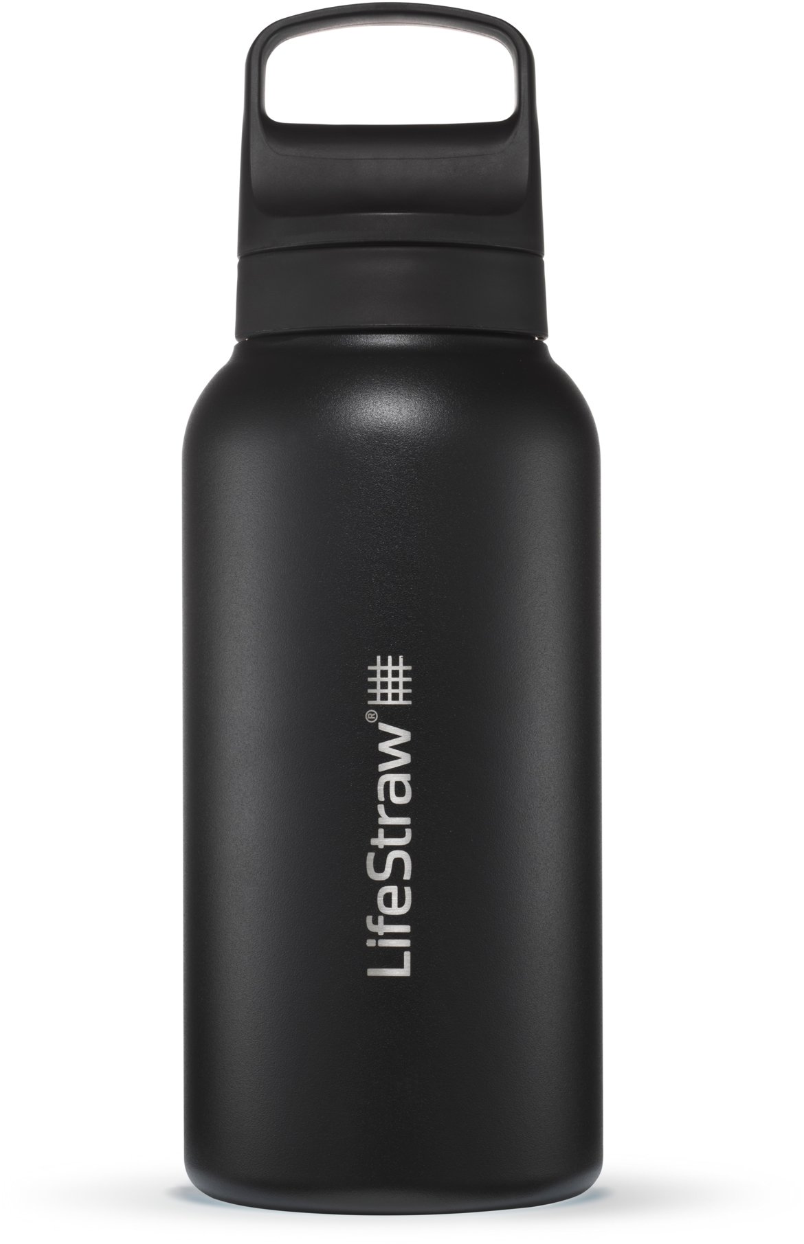 LifeStraw Go 2.0 nehrdzavejúca filtračná fľaša na vodu, 1 l, čierna