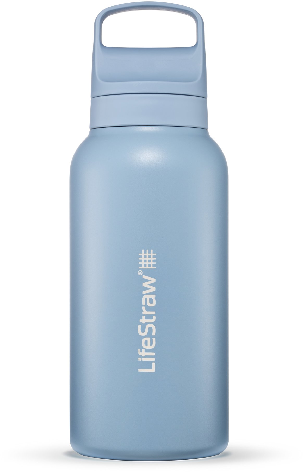 LifeStraw Go 2.0 nehrdzavejúca filtračná fľaša na vodu, 1 l, islandská modrá