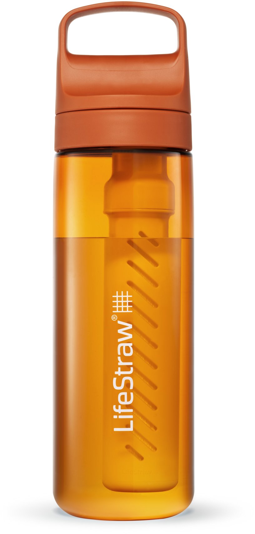 LifeStraw Go 2.0 filtračná fľaša na vodu, 22 oz, kjótsky pomaranč