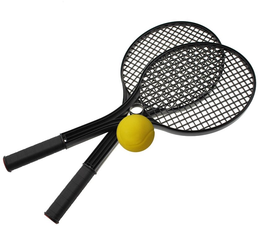 SPORTTEAM Sada na lenivý tenis – 3 rakety s loptičkou