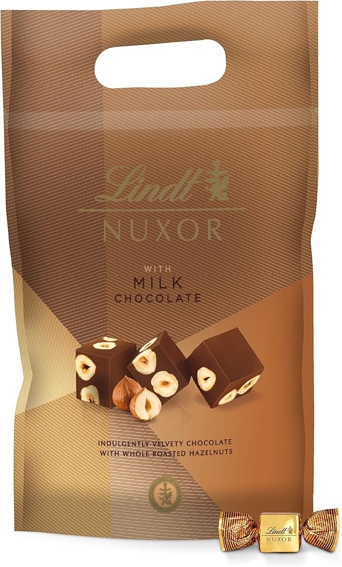 LINDT Bonboniéra Nuxor pralinky Maxibalenie mliečna čokoláda 700 g