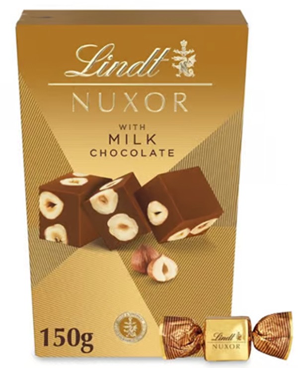 LINDT Bonboniéra Nuxor pralinky mix mliečna horká čokoláda 150 g
