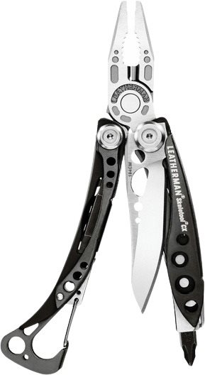 Leatherman SKELETOOL CX, čierna/strieborná