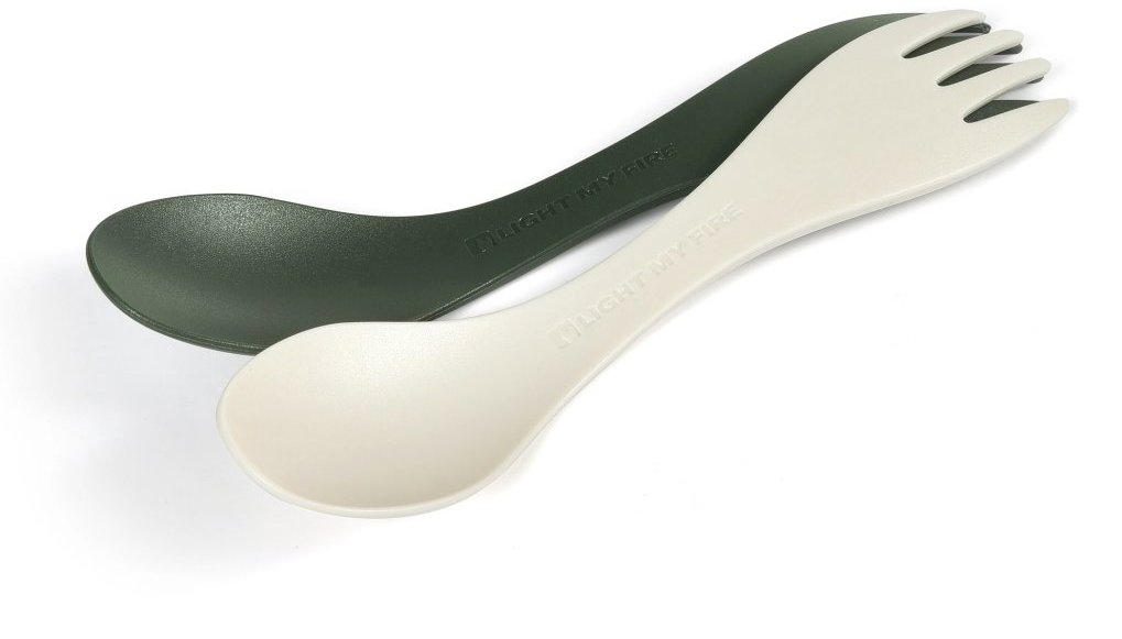 Light My Fire Spork little 2-pack sagegreen/cream