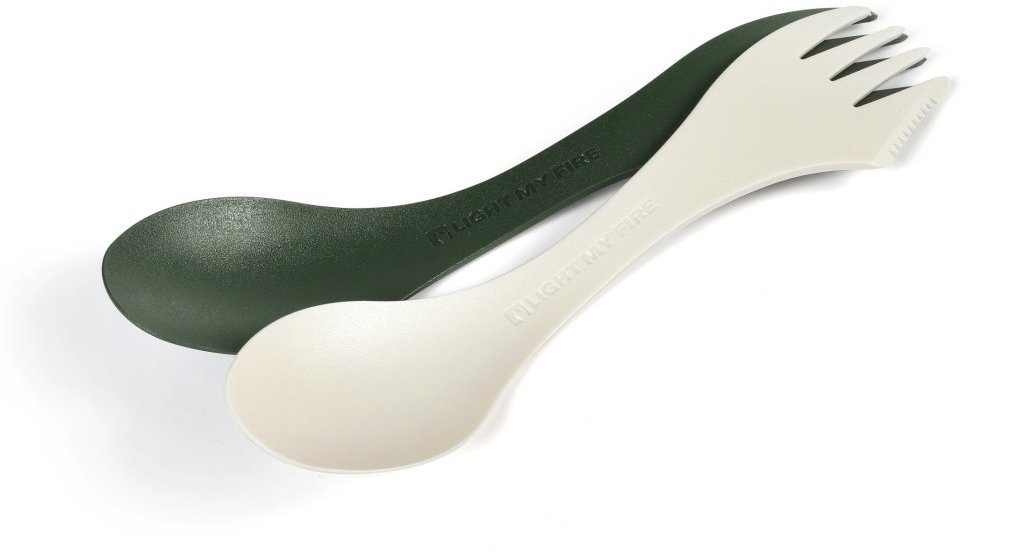 Light My Fire Spork medium 2-pack sagegreen/cream