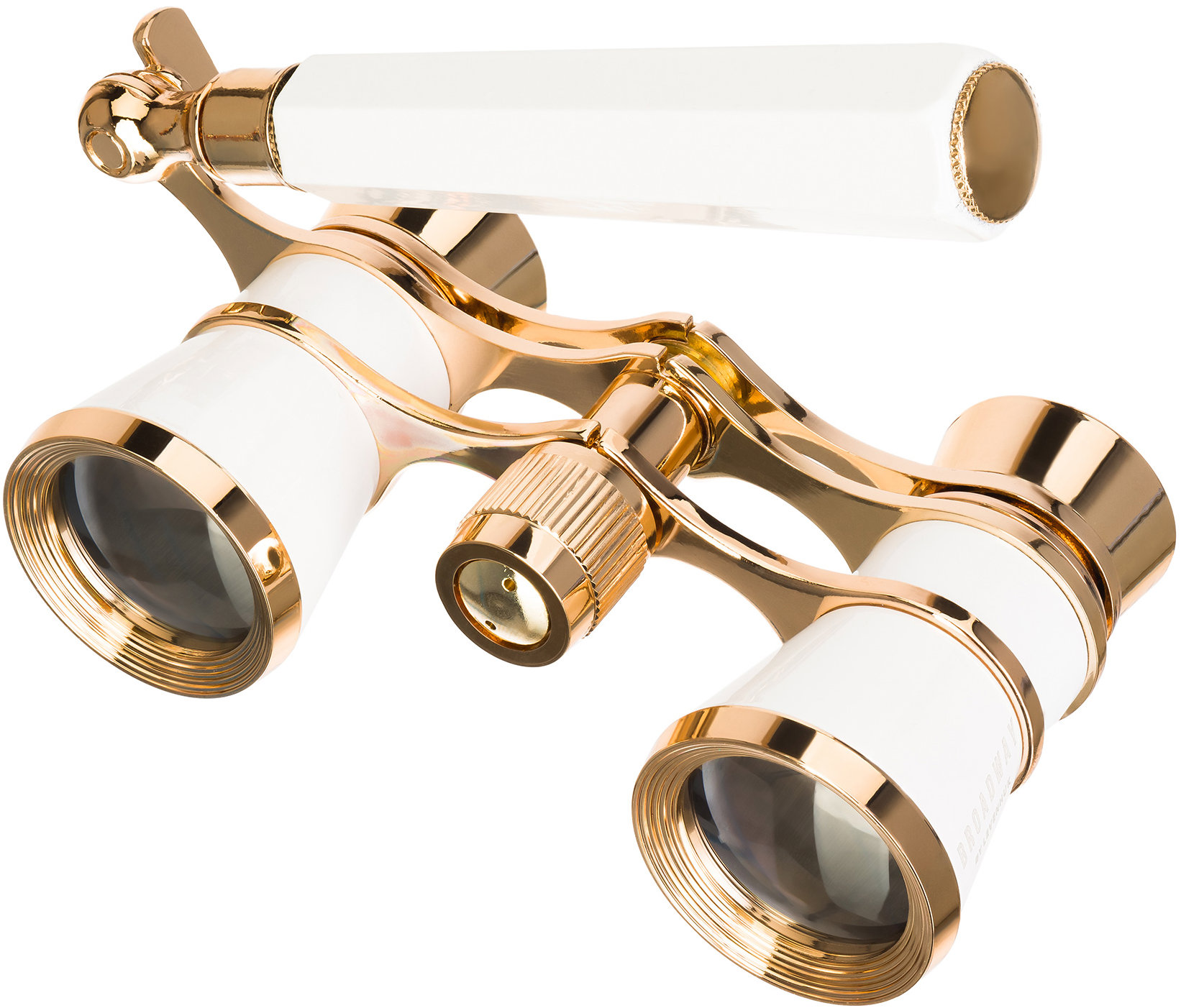 Levenhuk Broadway 325E White Lorgnette Opera Glasses