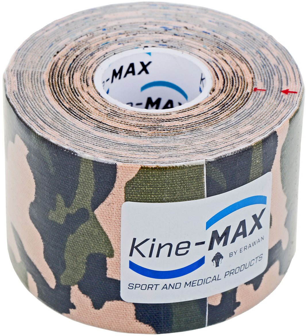 KineMAX SuperPro Cotton kinesiology tape camo