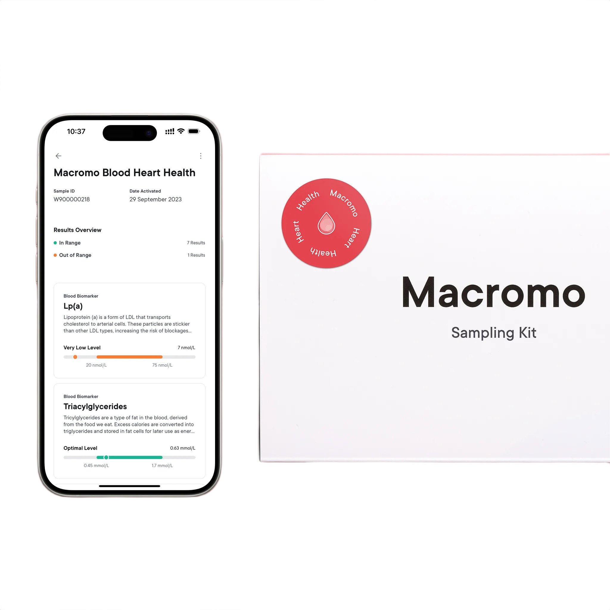 Macromo Domáci Krvný test – Zdravie Srdca