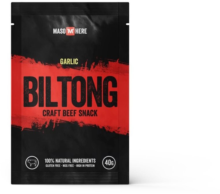 Maso Here hovädzí biltong cesnak 40 g