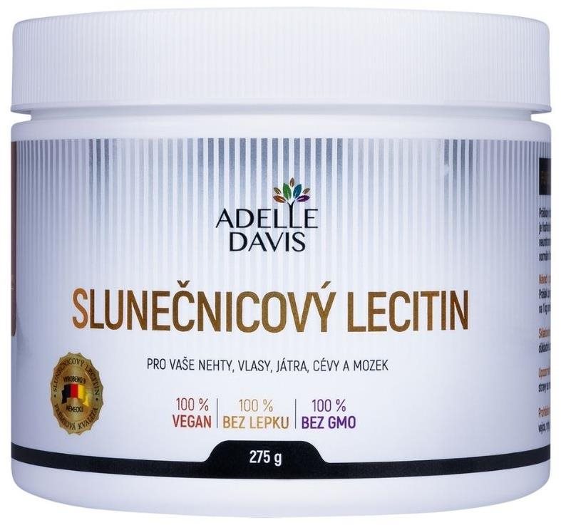 Adelle Davis Slnečnicový lecitín, práškový, 275 g