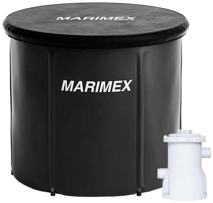 Marimex Kaďa ochladzovacia kruh 80 × 75 cm čierna s kartušovou filtráciou