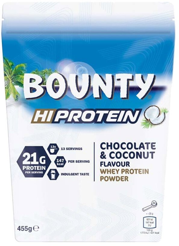 Mars Bounty HiProtein Powder 455 g Chocolate & Coconut