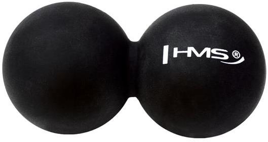 HMS Dvojitá masážna loptička BLC02 – Lacrosse Ball čierna