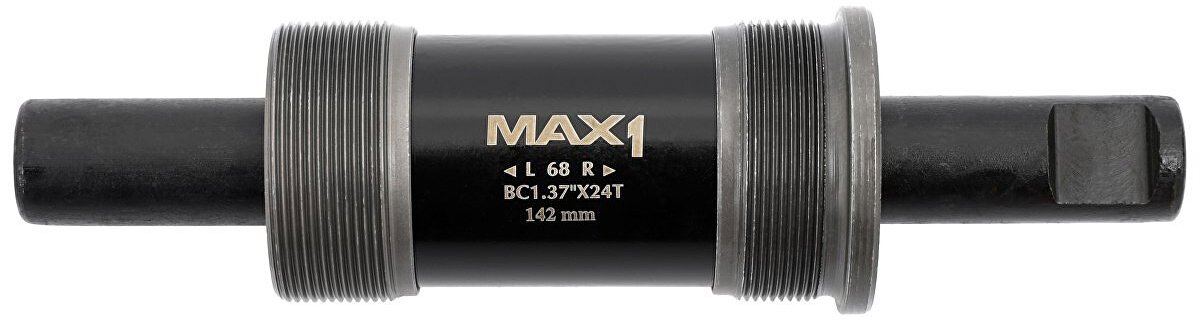 MAX1 Os klinková lož. 142 mm čierna