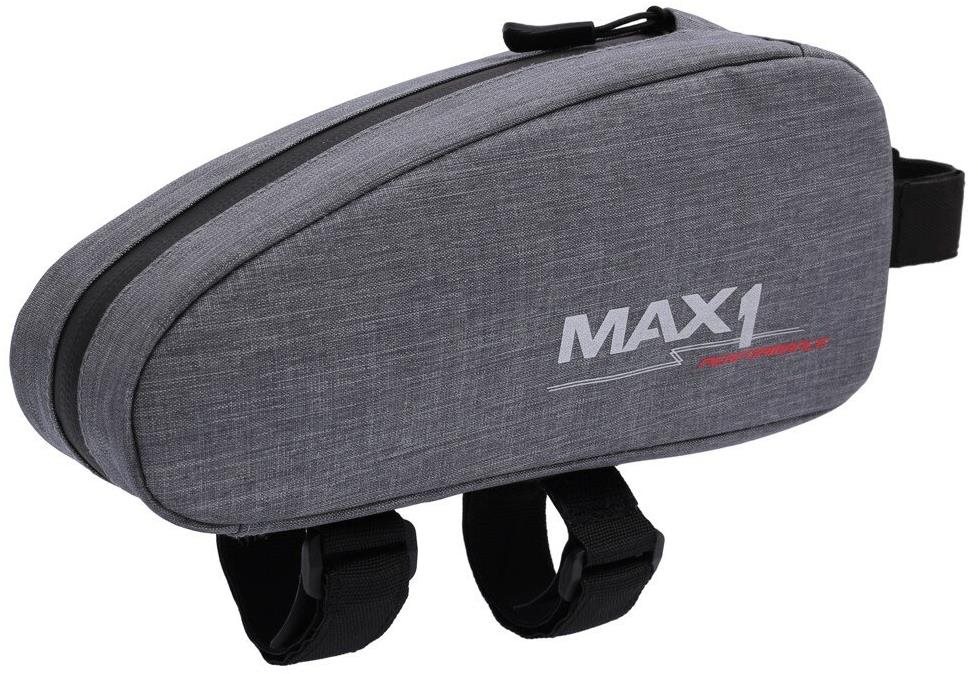 MAX1 Top Tube – taška na na rám, sivá