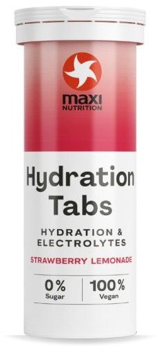 MaxiNutrition Hydratačné tablety s príchuťou jahodovej limonády 40 g