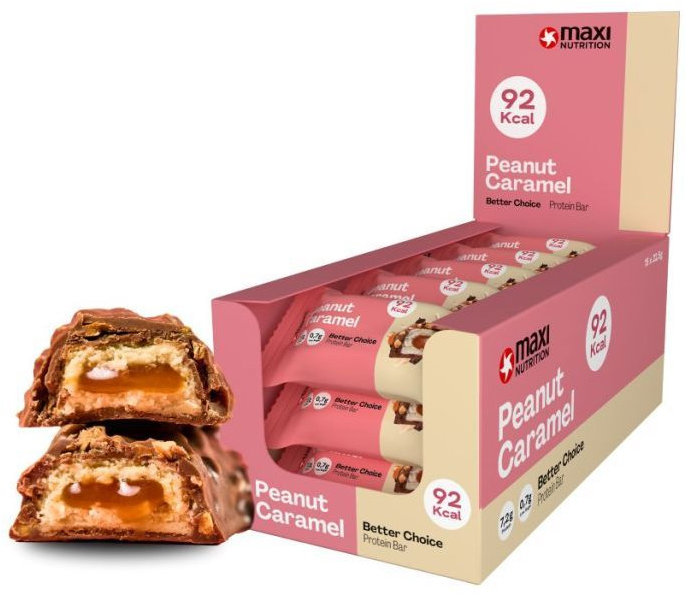 MaxiNutrition Creamy Core Protein Bar peanut caramel 15× 22,5 g