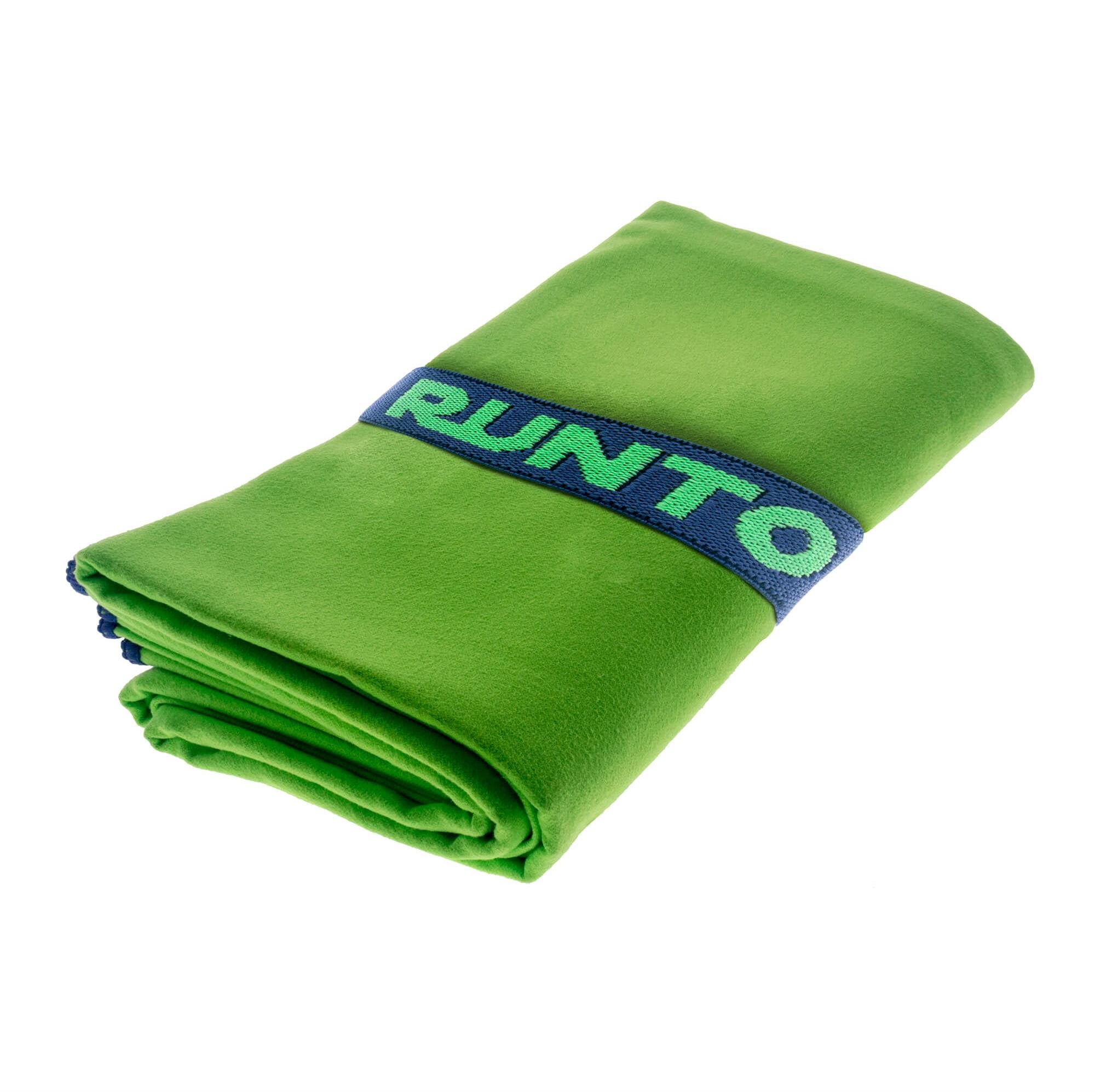 RUNTO rýchloschnúci uterák 80 × 130 cm neónovo zelený