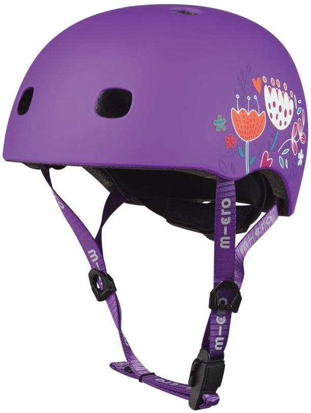 Micro prilba Floral fialová, M