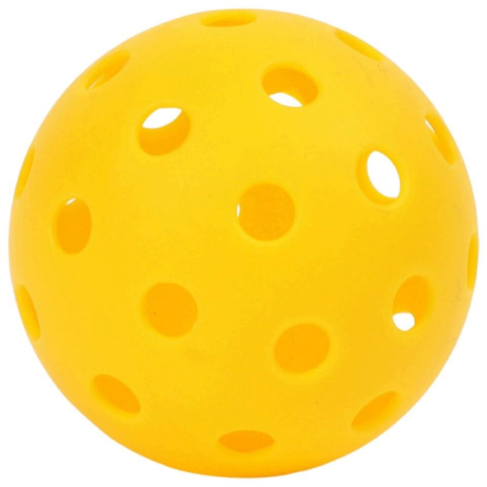 Merco Pluto loptička na pickleball žltá, multipack 16 ks