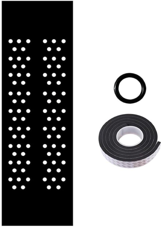 Merco Perf Shrink Grip, 3 ks, čierna