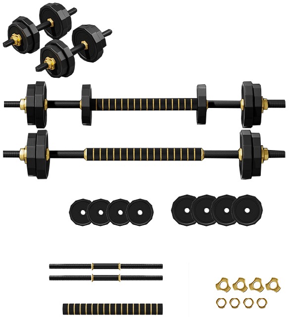 Merach Súprava nastaviteľných činiek MR-2385b 15 kg