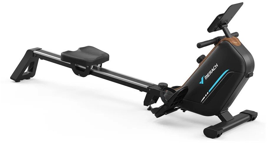 MERACH R15 Magnetický veslovací trenažér, 40 kg záťaž