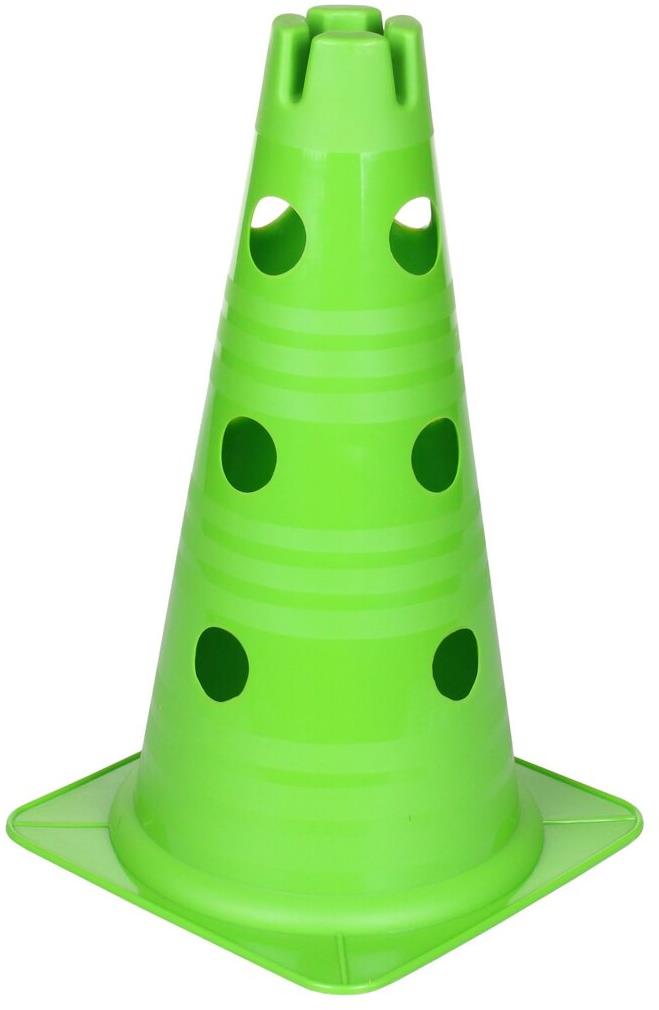Merco Multipack 4 ks Vario kužeľ s otvormi, zelený, 30 cm