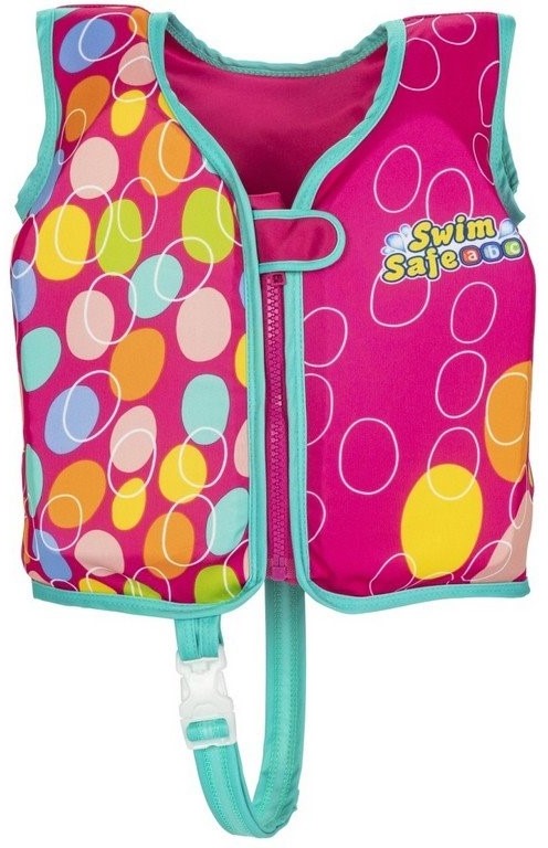 BESTWAY Aquastar Swim Vest plávacia vesta ružová, veľ. S – M