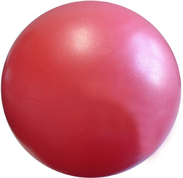 KUBIsport – Lopta Overball 30 cm, červená