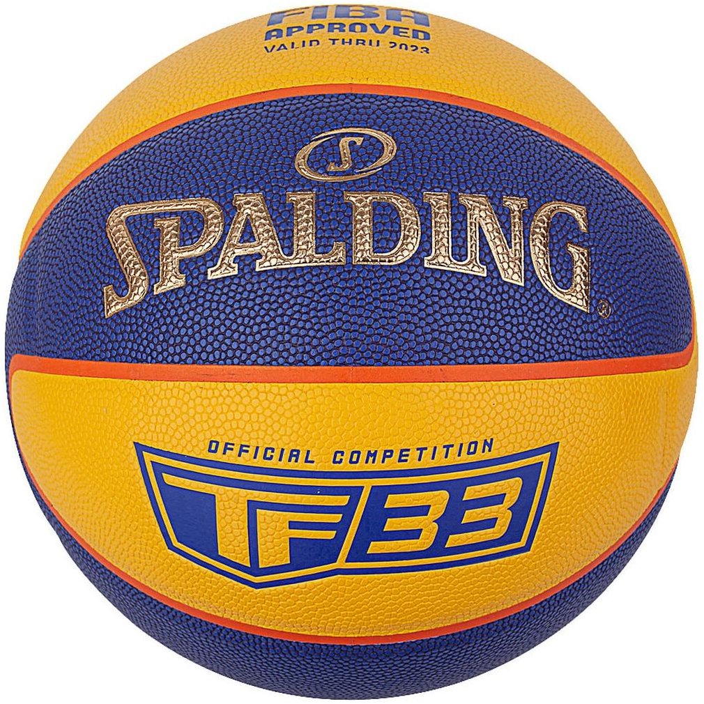 Spalding TF-33 Gold, veľ. 6, žltá/modrá