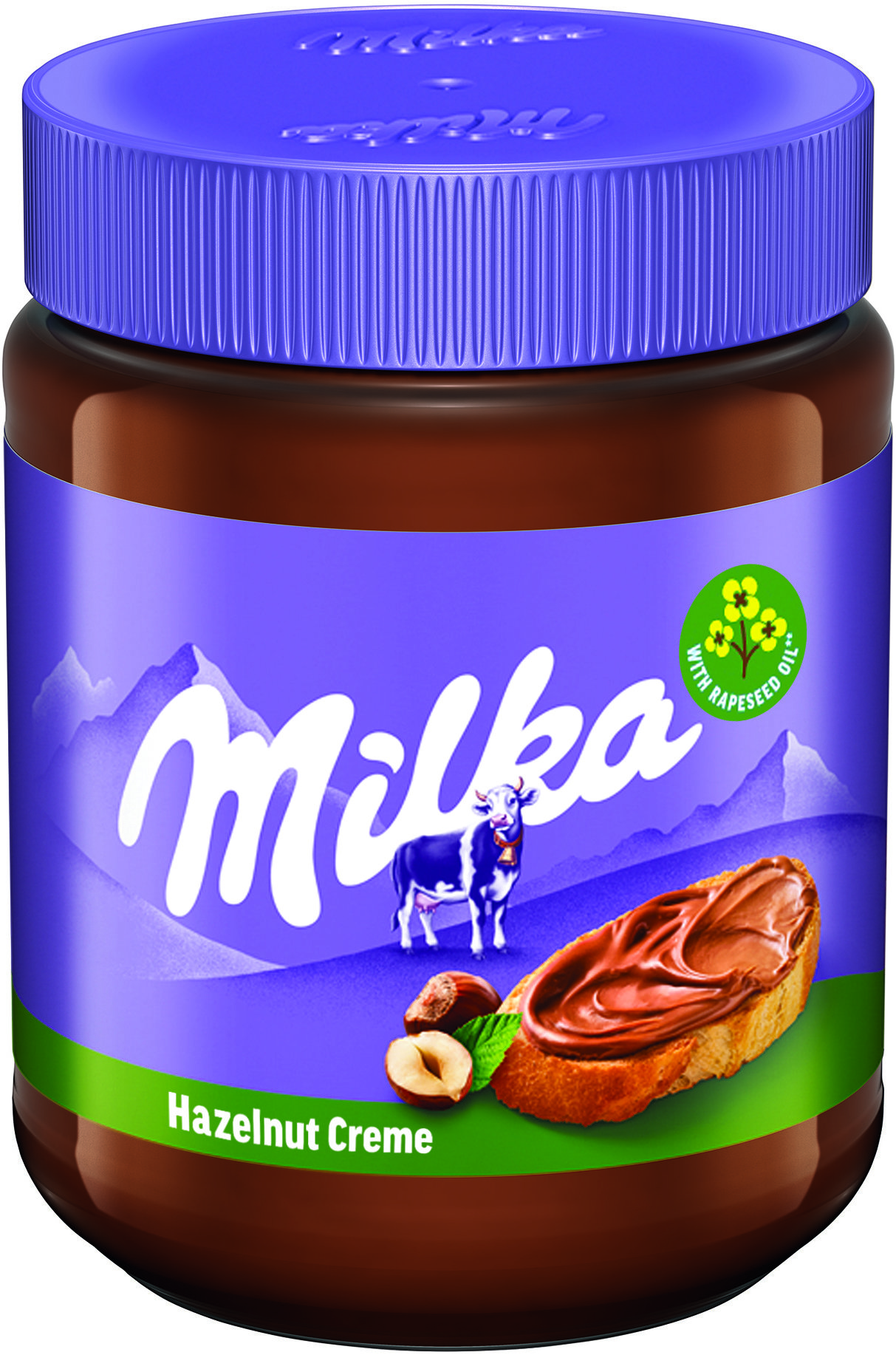 Milka lieskovooriešková nátierka 600 g
