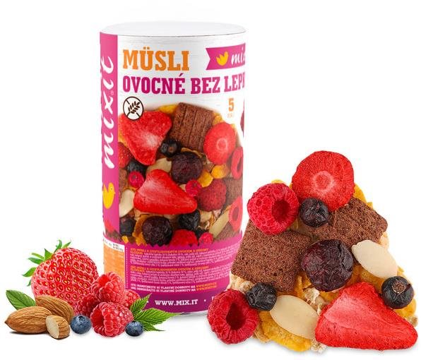 Mixit Ovocné müsli bez lepku, 290 g