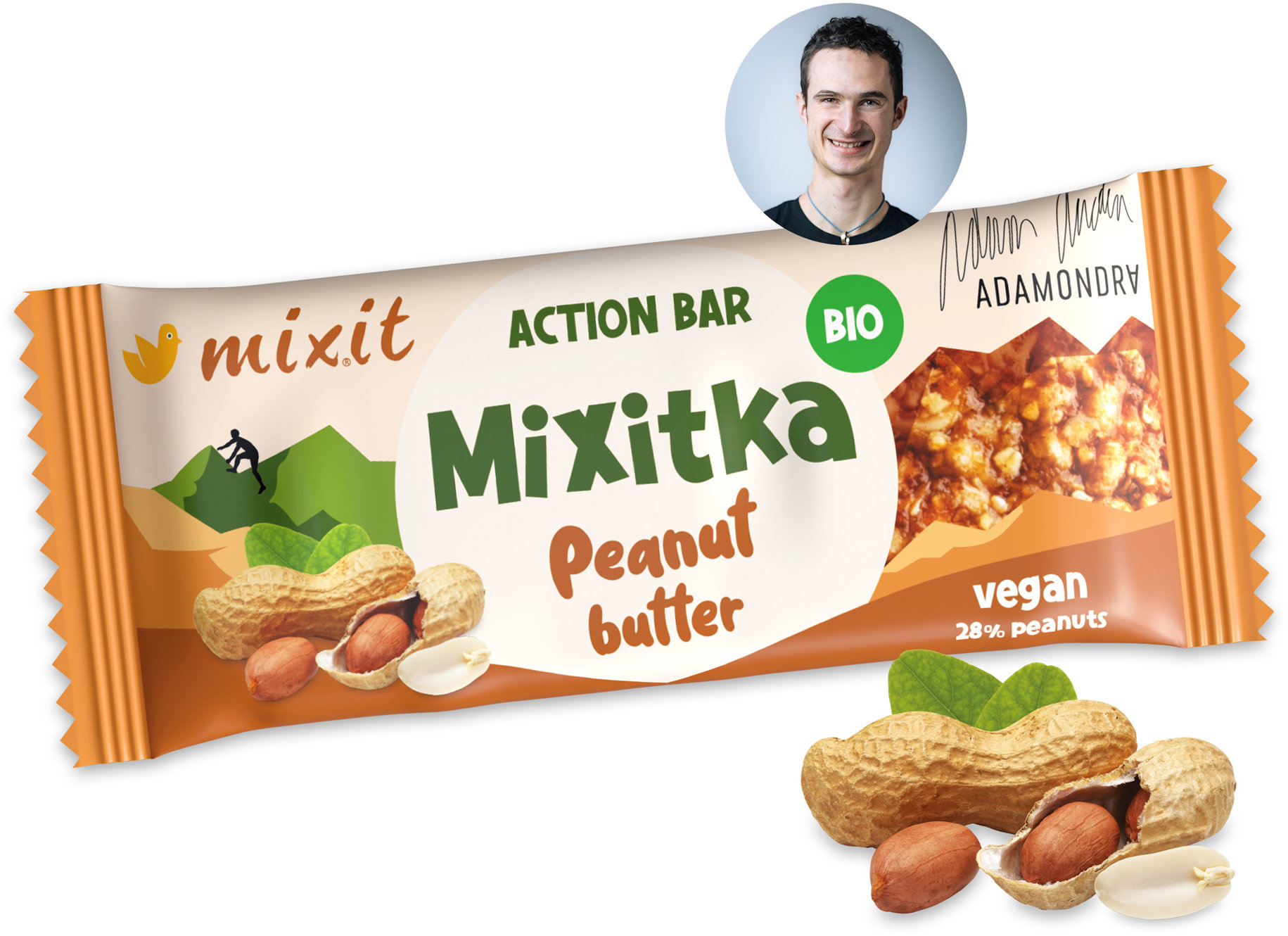 Mixit Action BIO Mixitka Adama Ondra – Peanut Butter