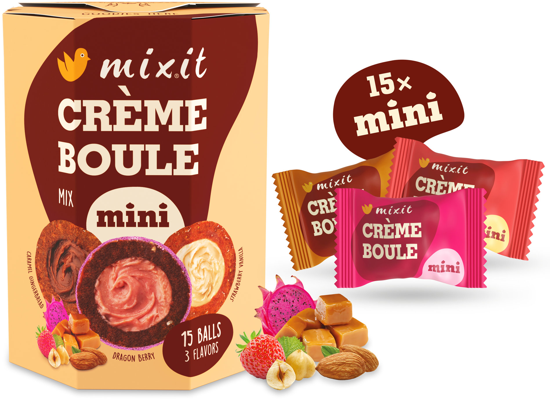 Mixit Mini Creme boule mix 225 g