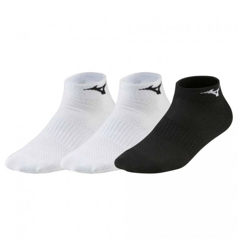 MIZUNO Training MID 3P socks, white/black M