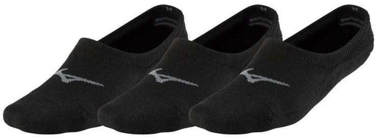 MIZUNO Short socks 3P, black M