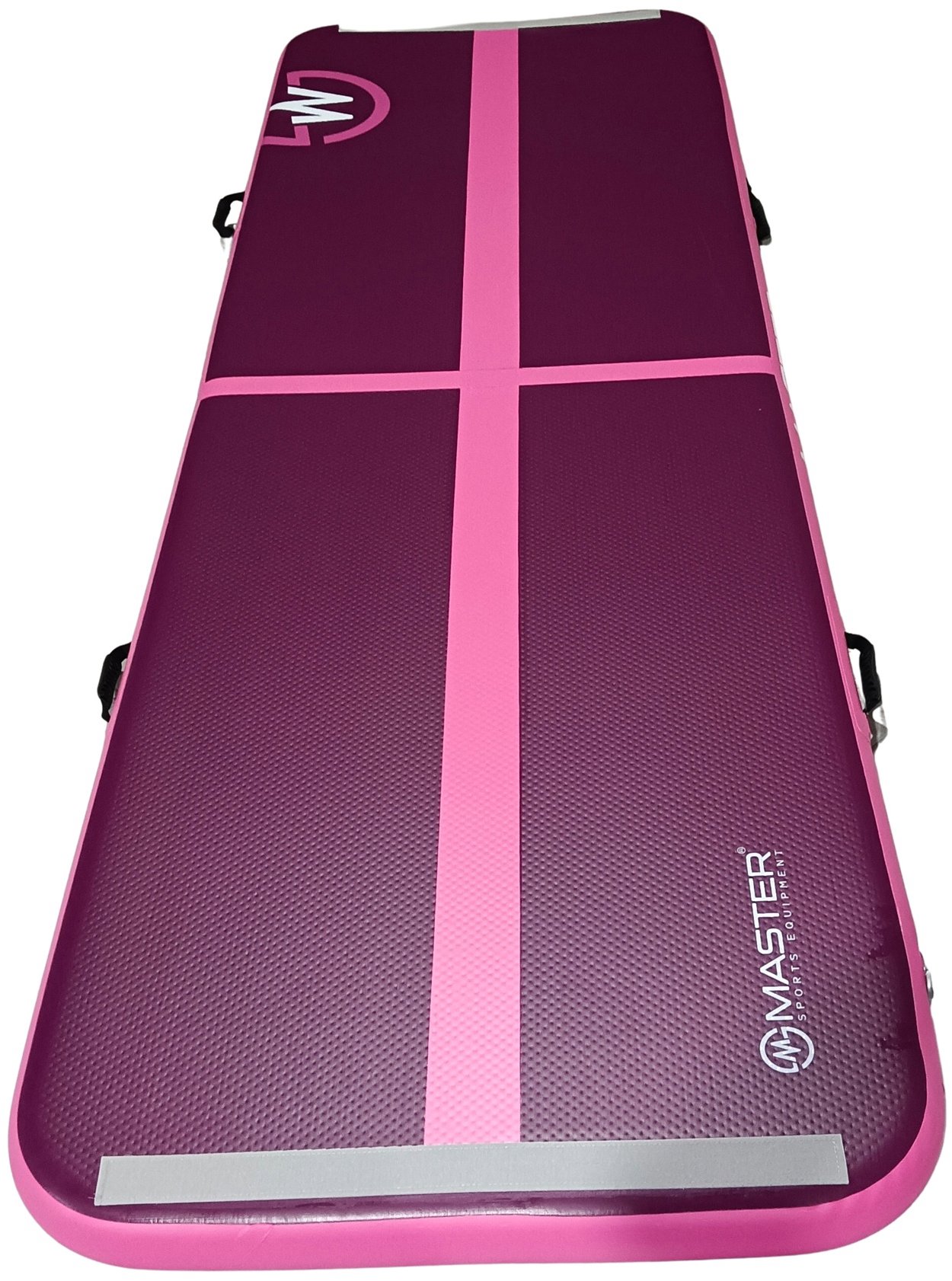 MASTER Airtrack nafukovací žíněnka 200 × 100 × 10 cm, fialová růžová