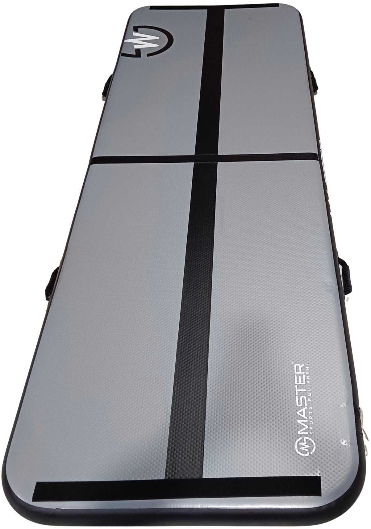 MASTER Airtrack nafukovací povraz 300 × 100 × 10 cm, antracit čierna