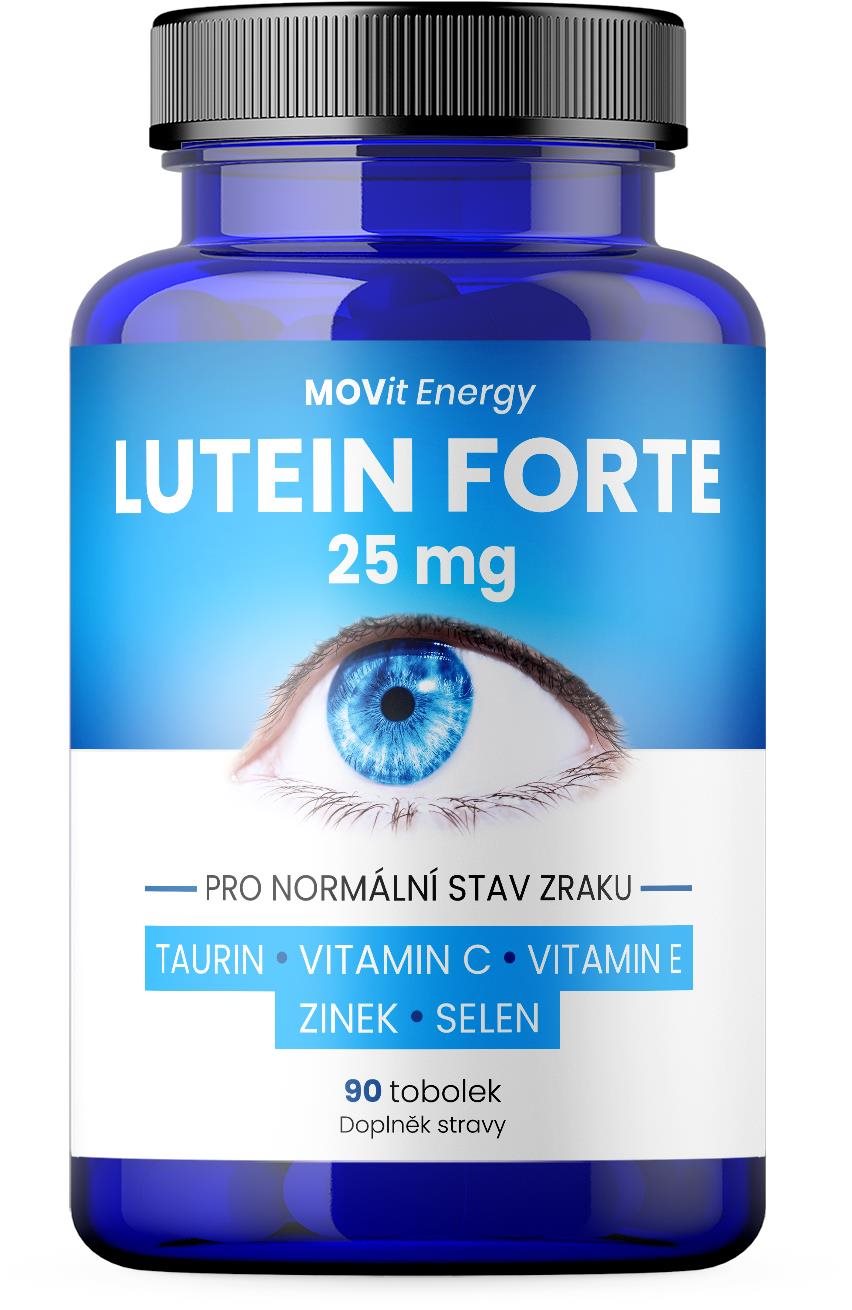 MOVit Energy Luteín Forte 25 mg + Taurín, 90 kapsúl