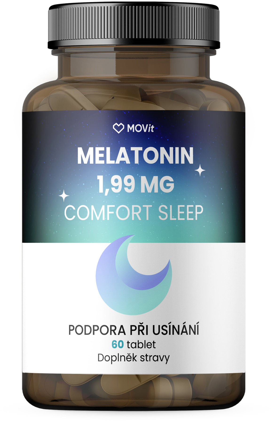 Movit Energy Sleep Melatonín 1,99 mg, 60 tabliet