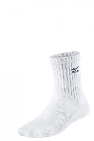 Mizuno Volley Socks Medium M (5 6.5 UK / 38 - 40 EUR), bílé