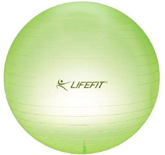 LifeFit Transparent 75 cm, sv. zelená
