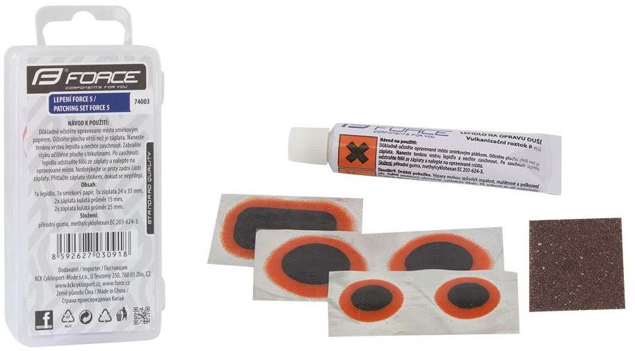 Force lepenie 5 plastová škatuľka – malá 82 × 43 × 20 mm