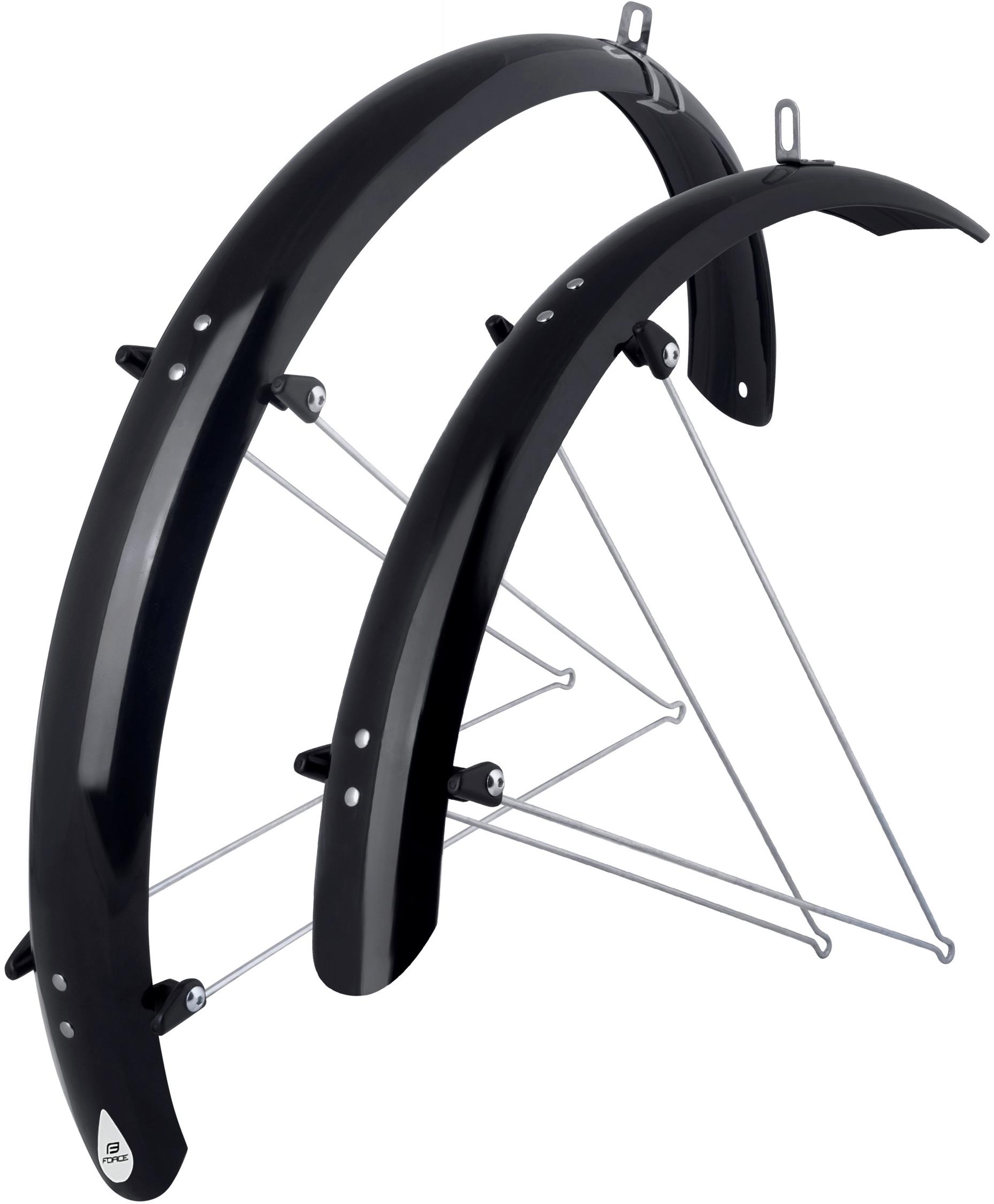 Force Aluflex 26" + vzpery, čierny