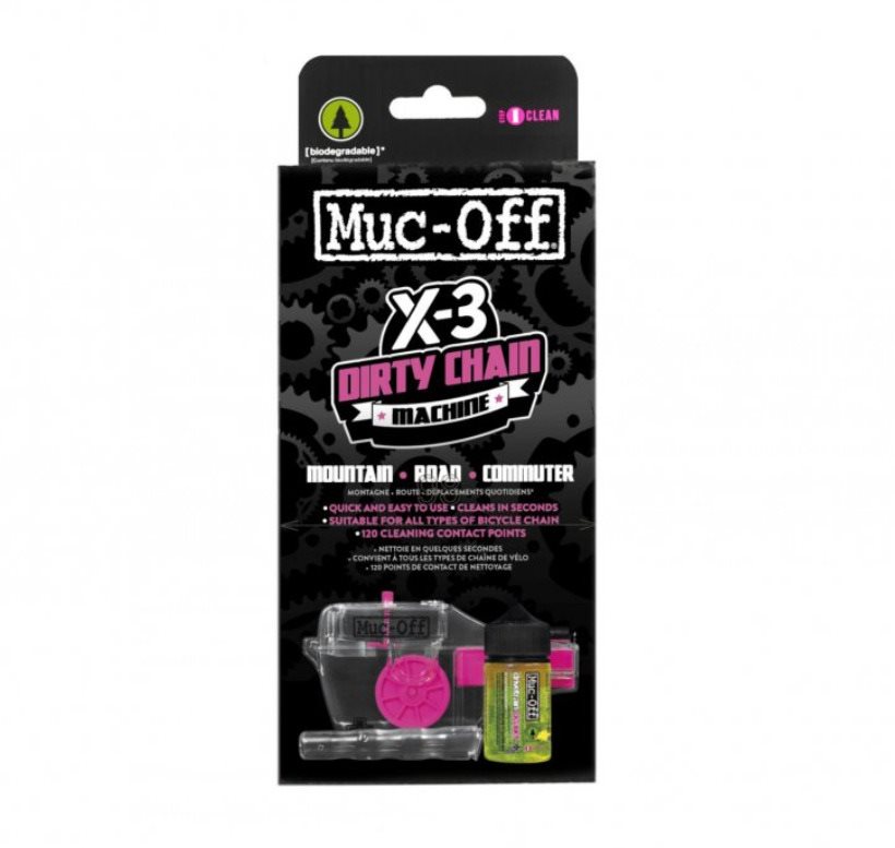 Muc-Off X3 Chain Cleaning Device Kit – práčka na reťaz + drivetrain cleaner