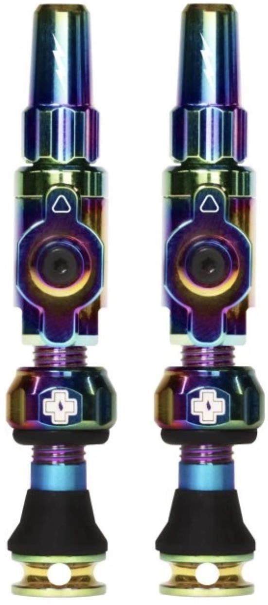 Muc-Off Big Bore Lite Tubeless Valves Iridescent Small – Inovatívne bezdušové ventily